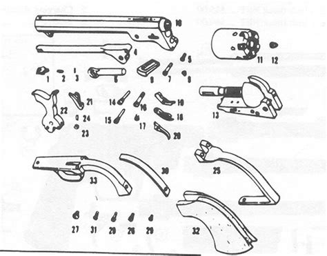 CAP AND BALL PISTROL PARTS; Bob's Gun Shop. MILLIONS of Gun Parts! Po ...