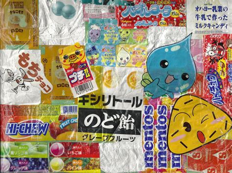 JAPANESE CANDY COLLAGE! (part1of2) by SKuKnowIt on DeviantArt