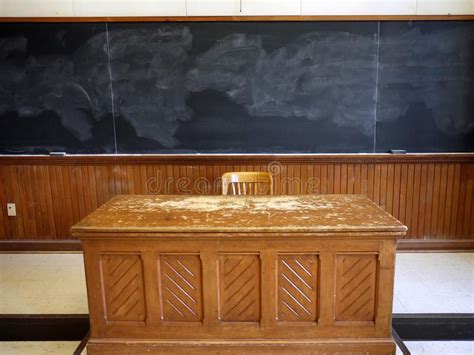 Old teacher's desk. Old fashioned wooden desk at the front of a classroom , #spon, #fashioned, # ...