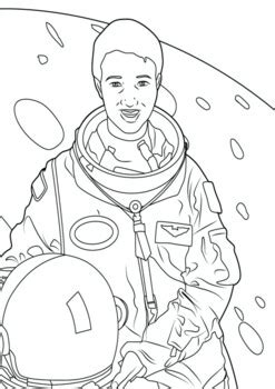 Mae Jemison Coloring Pages