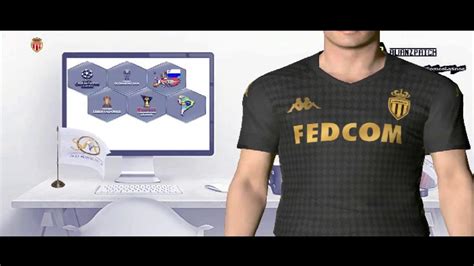 PES 2017 Monaco Kits 2019 by mcm31