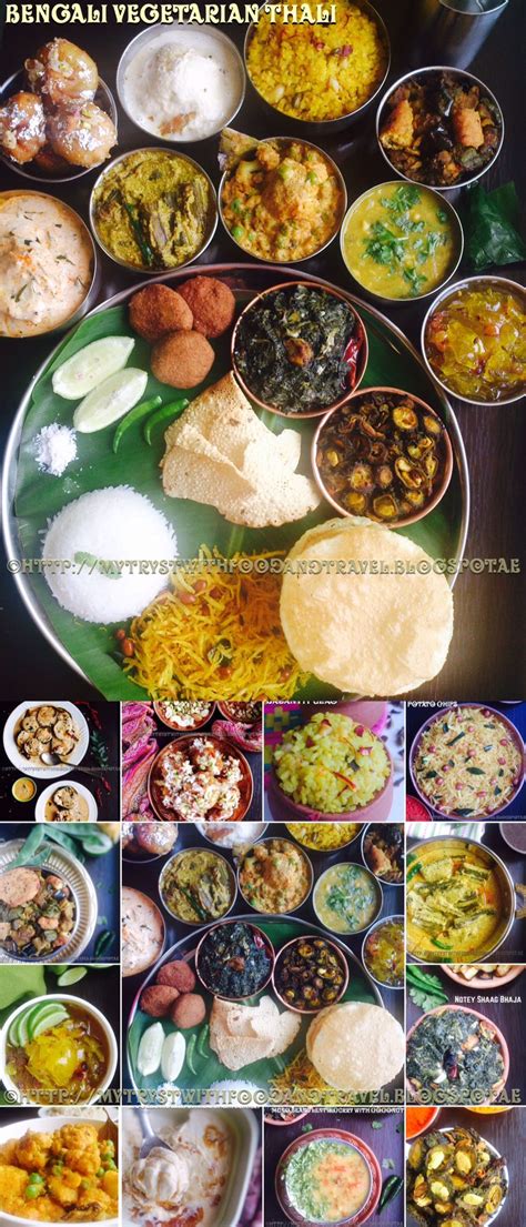 Bengali Vegetarian Thali Bangladeshi Food, Bengali Food, Spicy Recipes, Indian Food Recipes ...