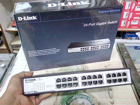 Learn New Things: D-Link 24 Port Network Switch (DGS-1024D) Price, Specification & Review