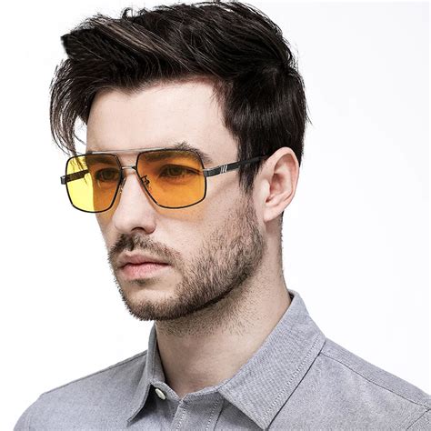 HD Night Driving Sunglasses Men Polarized Photochromic Sun Glasses ...