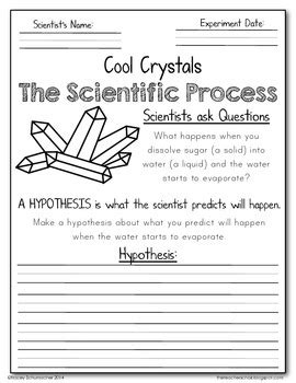 It's ScienceTime! Crystal Making Experiment | TPT