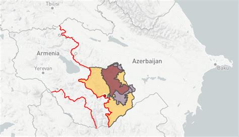 Artsakh Map 2024 - Yoshi Maegan