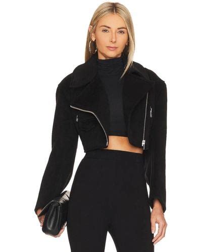 Black L'academie Jackets for Women | Lyst