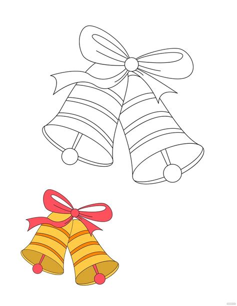 Jingle Bell Coloring Page