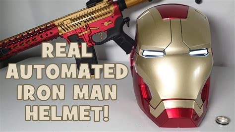 REAL WORKING IRON MAN HELMET Prototype / Unboxing Review - YouTube