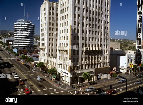 Hollywood and Vine St in Hollywood Stock Photo - Alamy