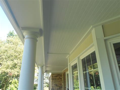 Siding Express | Custom porch, Porch ceiling, Hardie