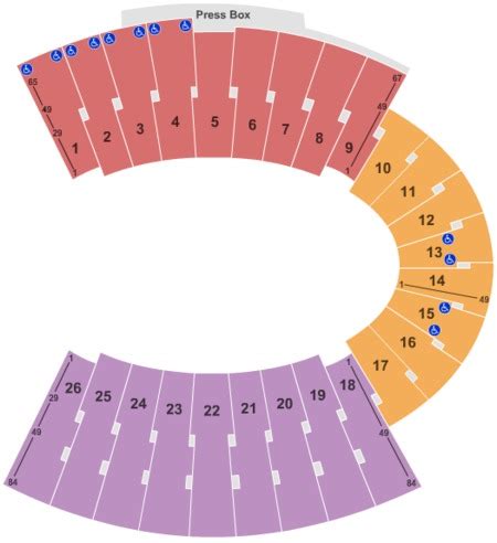 Sun Bowl Stadium Tickets and Sun Bowl Stadium Seating Charts - 2024 Sun ...