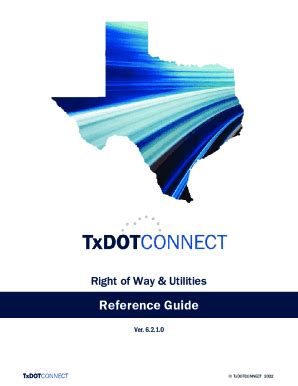 Fillable Online Reference Guide - Texas Department of Transportation ...