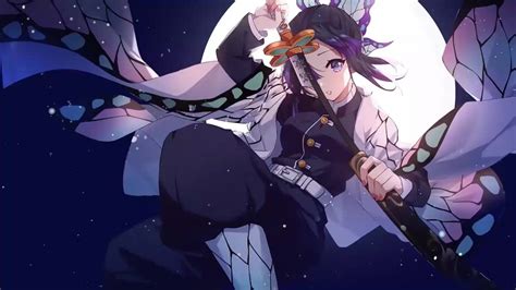 Video Shinobu Kocho Live Wallpaper Kimetsu No Yaiba Wallpaper | Images ...