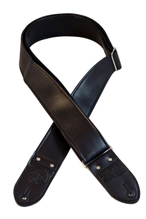 Classic All Black Guitar Strap – Denali Strap Co.