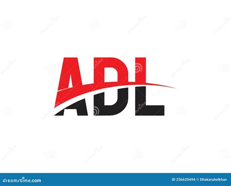 ADL Letter Initial Logo Design Vector Illustration Stock Vector ...