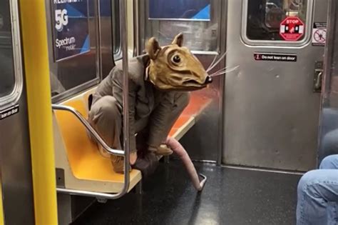 'Buddy the Rat' takes NYC subway mask requirement to new heights