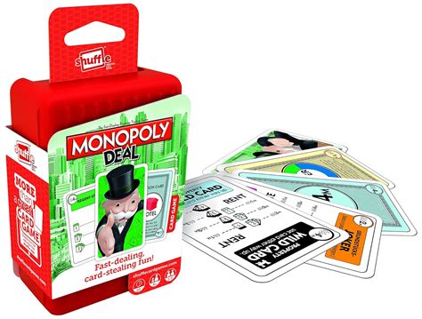 Shuffle Monopoly Deal Card Game | eBay