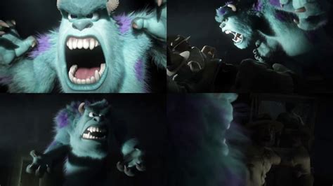 Monsters University - Sulley Scares the Police by dlee1293847 on DeviantArt