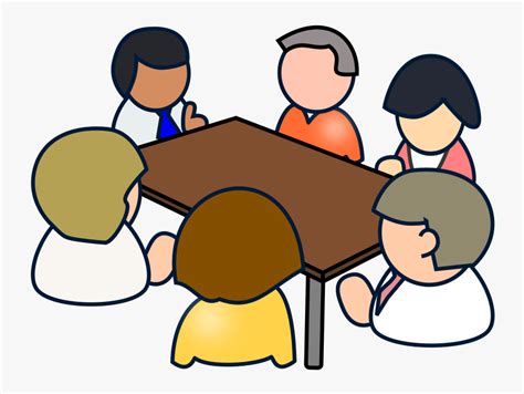 Diverse Meeting - Clip Art Meetings , Free Transparent Clipart - ClipartKey