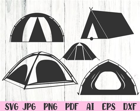 Camping Tent Svg Tent Svg Camping Svg Svg Files for Cricut - Etsy