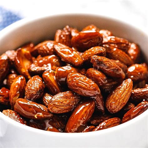 Sweet and Savory Roasted Almonds Recipe – How to Roast Almonds with ...