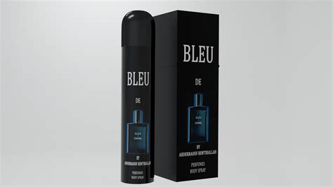 A realistic modeling of Bleu Chanel Deodorant on 3D on Behance