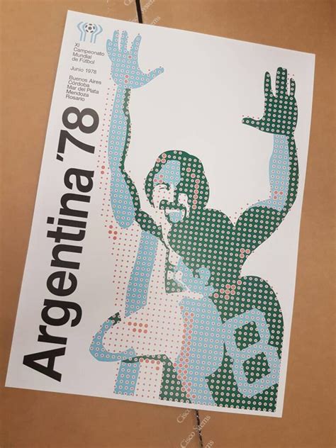 World Cup 1978 Poster Argentina 78 | Etsy