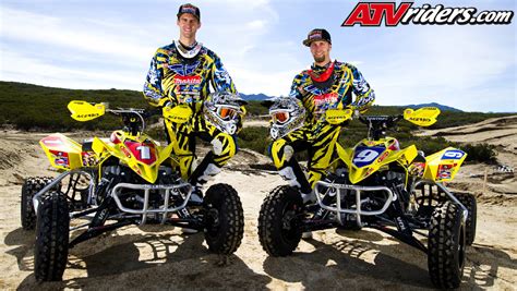 2010 Rockstar Makita Suzuki ATV Motocross Team - #1 Dustin Wimmer & #9 Josh Creamer - Suzuki ...