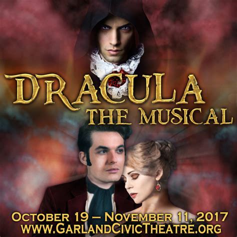 Garland Civic Theatre presents "Dracula The Musical" - The Garland ...