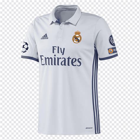 Real Madrid C.F.UEFA Şampiyonlar Ligi Tişört La Liga Jersey, Tişört, tshirt, spor, logosu png ...