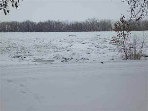 Winter on the Missouri River