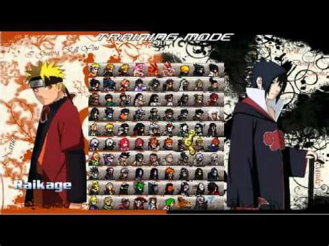 Naruto ultimate ninja impact characters - antilana