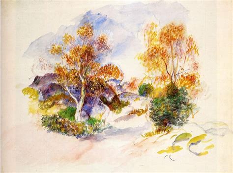 Landscape with Trees — Pierre-Auguste Renoir