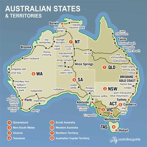 Map of Australia | Australia