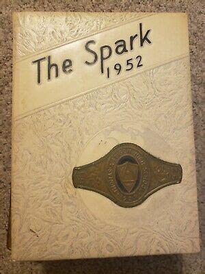 1952 Thomas Edison High School Yearbook San Antonio Texas Spark | eBay