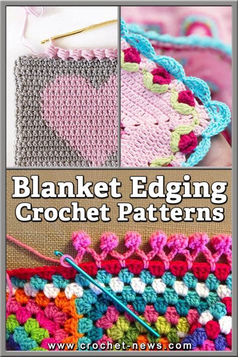 20 Blanket Edging Crochet Patterns - Crochet News