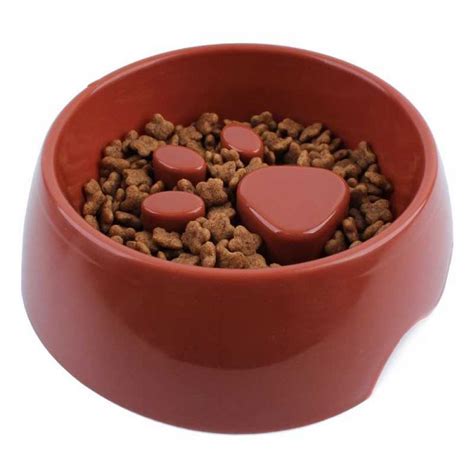 Cute Paw Shaped Plastic Feeding Bowl for | Corgimme | Dog food bowls ...