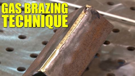 🔥 Gas Brazing Technique - YouTube