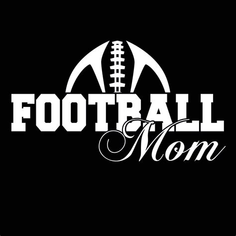 Football Mom Shirt Black with Saying Funny Cool Free