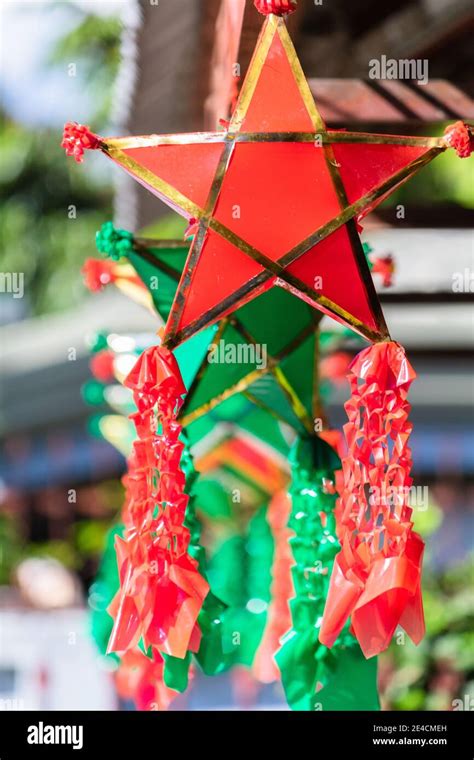 A traditional Christmas lantern in the Philippines called a parol Stock Photo - Alamy