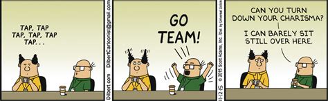 Boss's Charisma Inspires Wally | Dilbert comics, Dilbert cartoon, Charisma