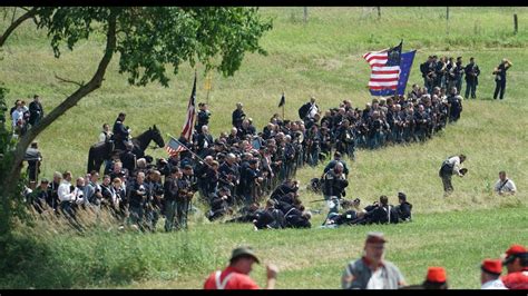 Civil War Reenactment Gettysburg 2017 - YouTube