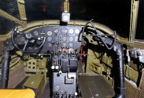 Martin B-26G Cockpit