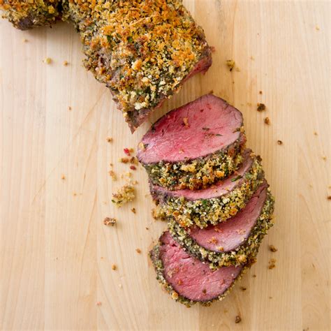 What Sauce Goes With Herb Crusted Beef Tenderloin : Mustard And Chile ...