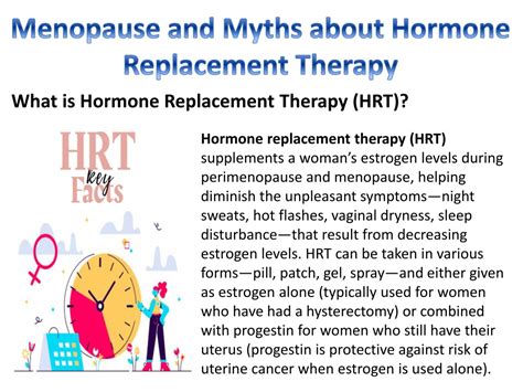 PPT - Menopause and Myths about Hormone Replacement Therapy PowerPoint Presentation - ID:10635924