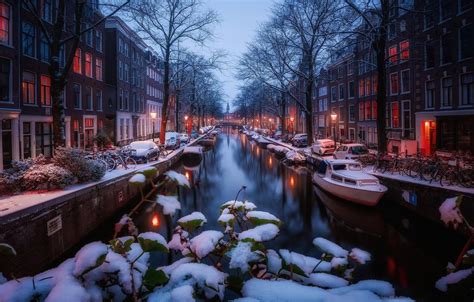 Amsterdam Winter Wallpapers - Wallpaper Cave