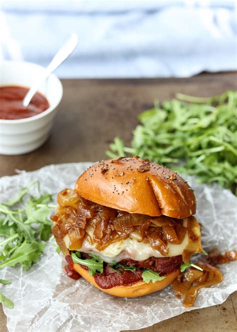 Barbecue Meatloaf Sandwiches with Caramelized Onions