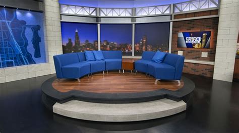 WGN Set Design - News Sets - Broadcast Design International, Inc ...