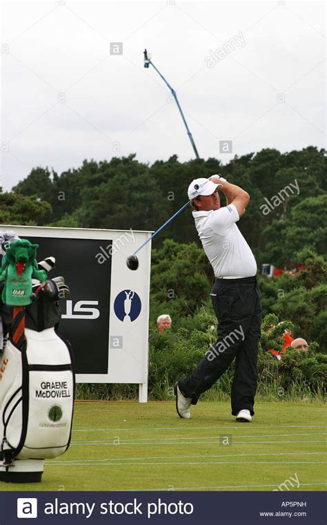 Graeme McDowell Northern Irish professional golfer 2007 British Open ...